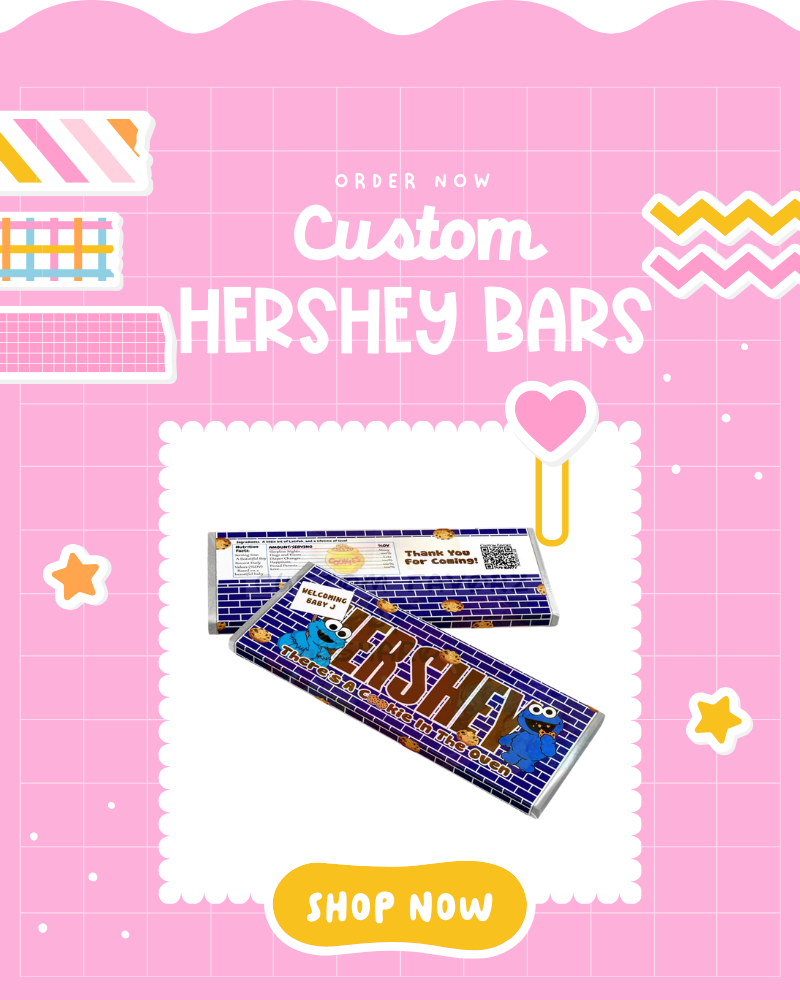 custom hershey bars