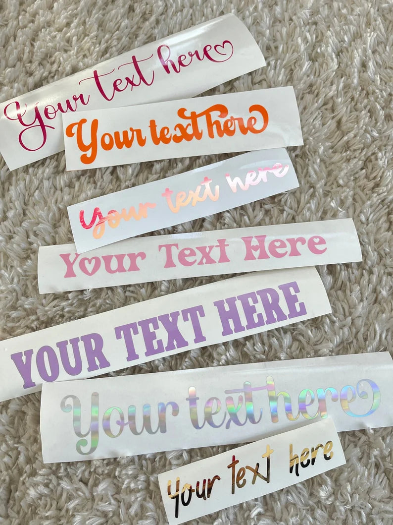 Custom Decals