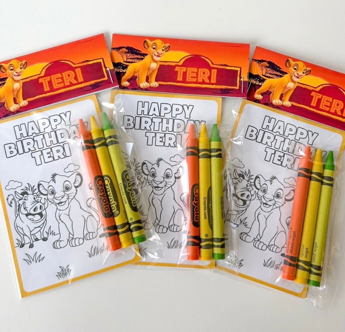Custom Mini Coloring sets