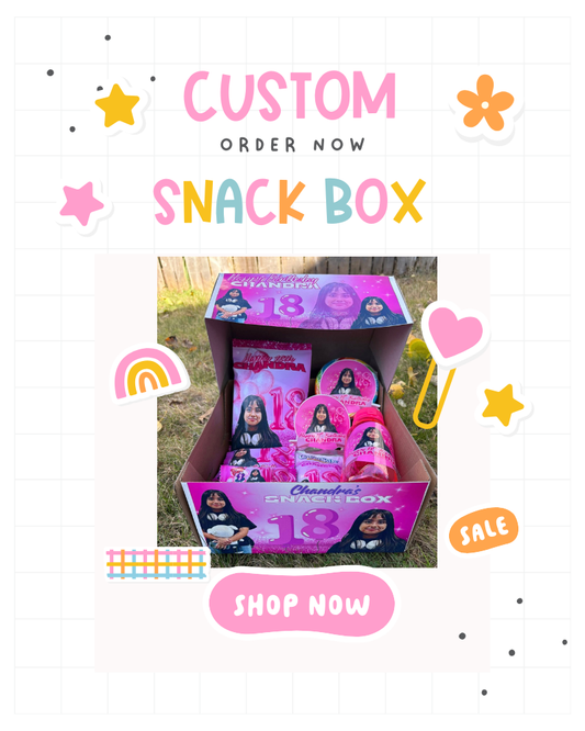 Customized Snack Box ( Any Theme)