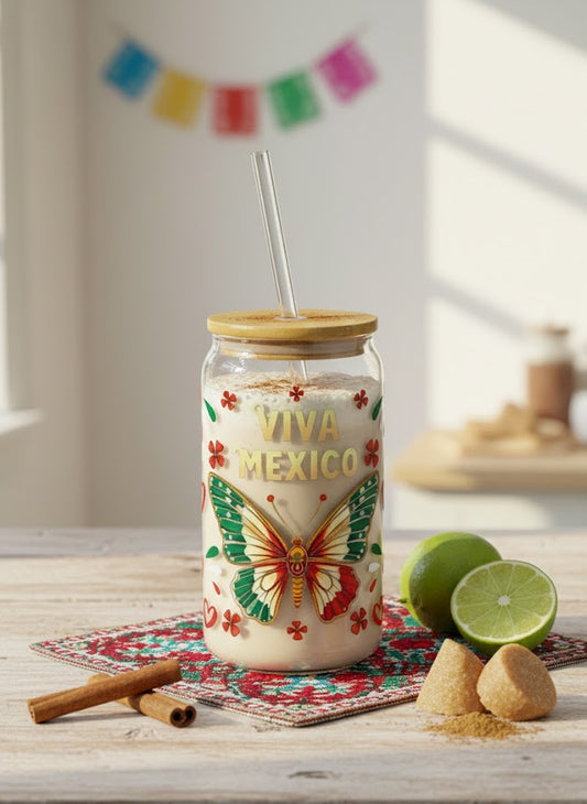 Viva Mexico Custom Libbey Cup