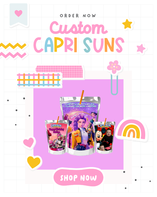Custom Capri Suns