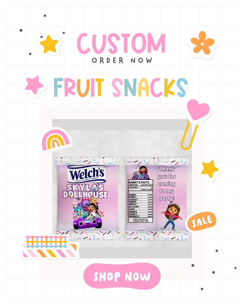 Custom Fruit Snacks