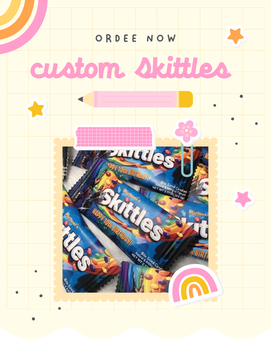 Custom Skittles Regular Size