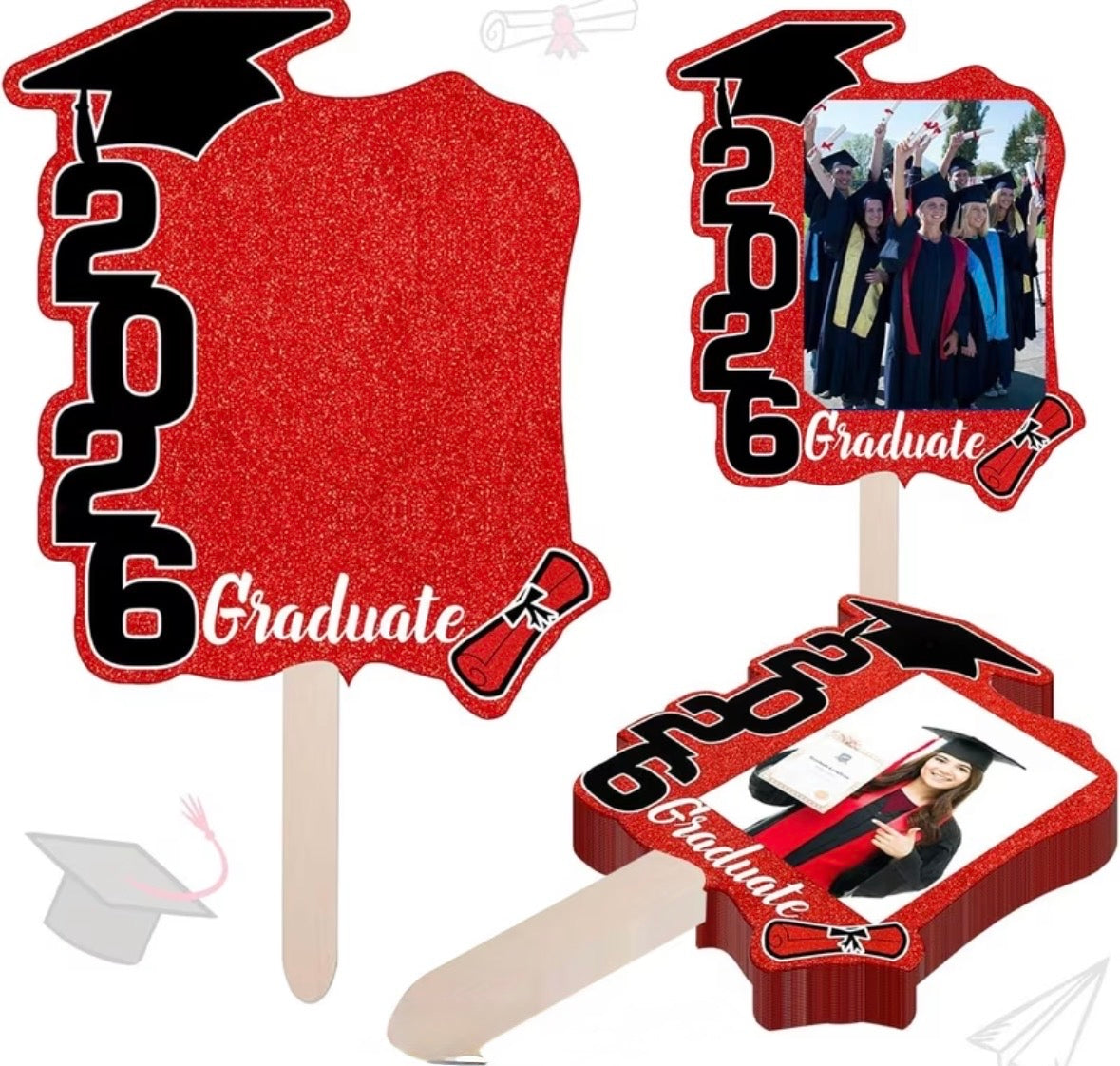 Custom Grad 2026 Fans