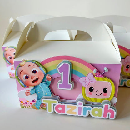 Custom Gable Party Boxes