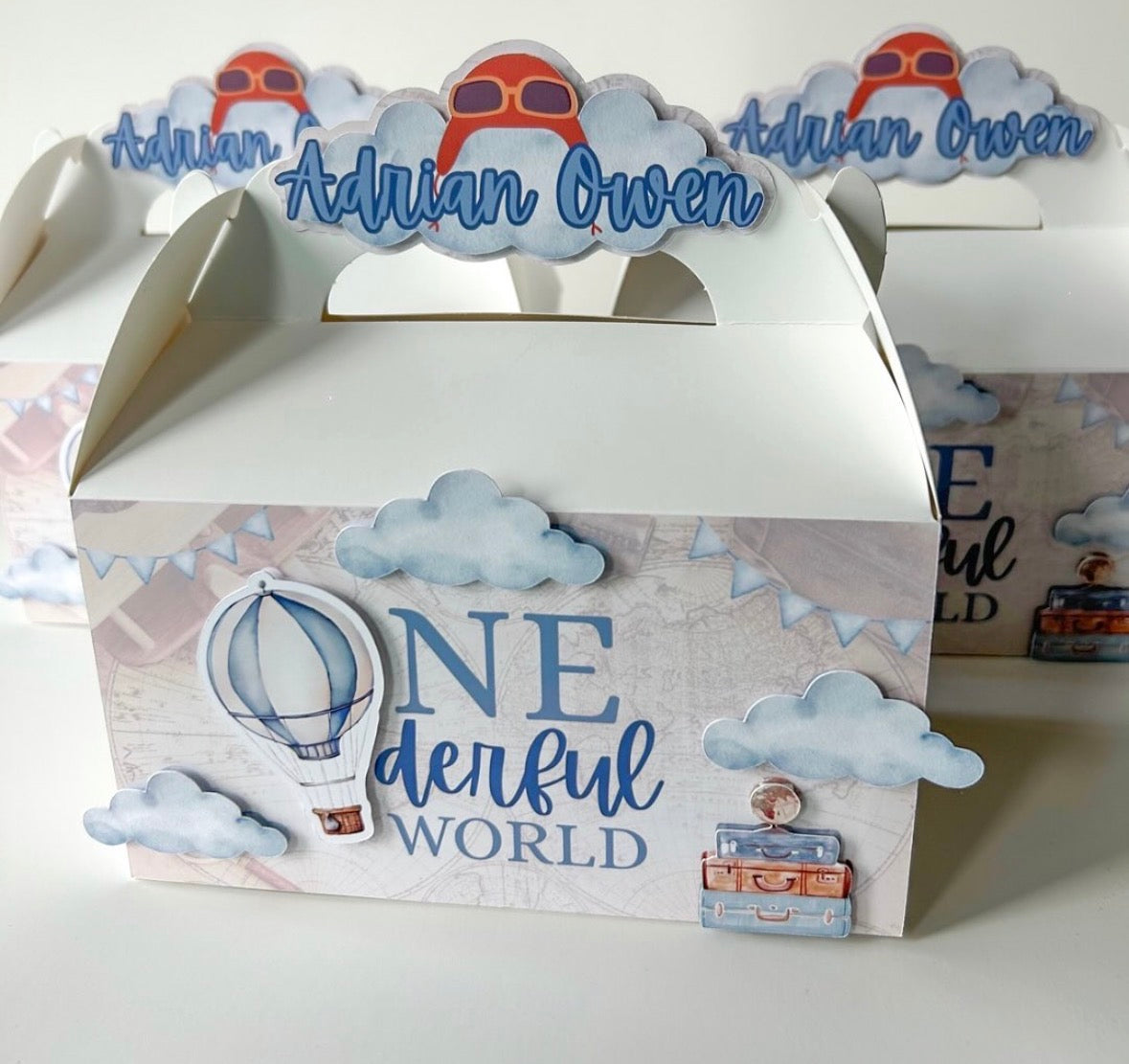 Custom Gable Party Boxes