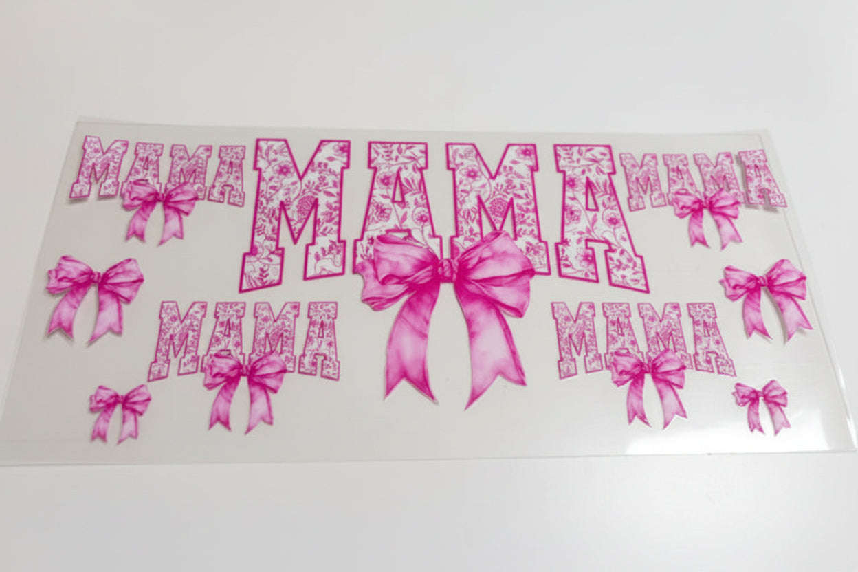 MAMA Pink cup wrap 16oz