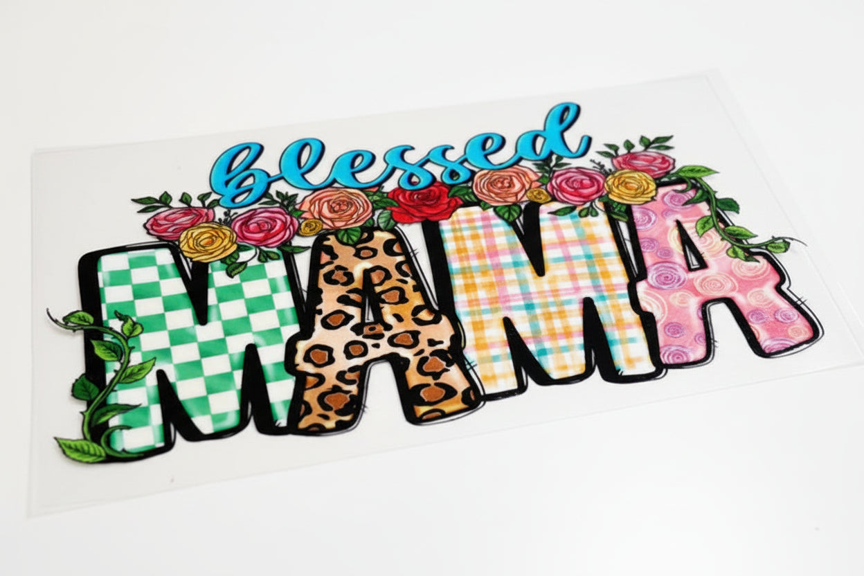 Blessed MAMA 16oz cup wraps
