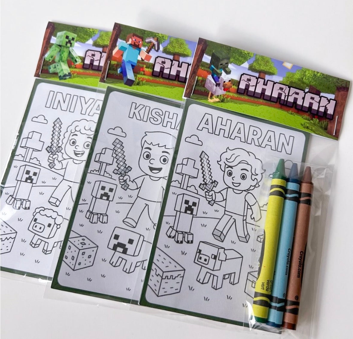 Custom Mini Coloring sets