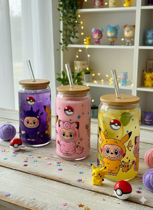 Pokemon Labubu Custom Libbey Cup