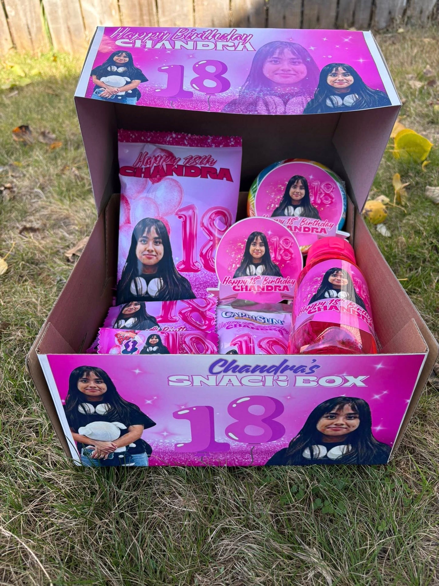 Customized Snack Box ( Any Theme)
